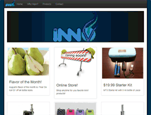 Tablet Screenshot of innvaping.com